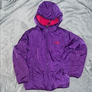 Girls’ Reversible Shasta Full-Zip Hooded coat